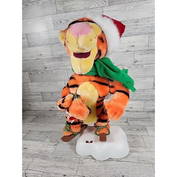 Vintage TIGGER 16" Winnie the Pooh Telco Motionettes Animated Christmas Doll 90s - Picture 13 of 16